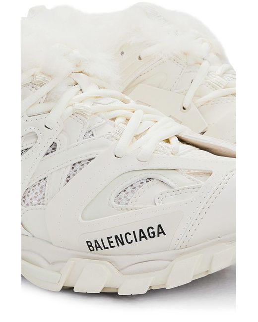Balenciaga Track Sneakers Fake Fur | Lyst