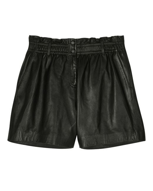 Ba&sh Black Shorts Aglae
