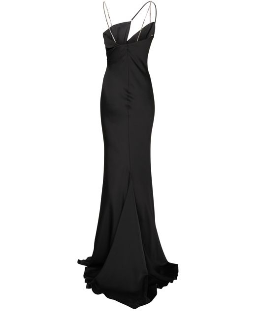 The Attico Black Long Dress