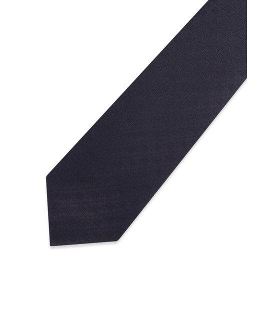 Dolce & Gabbana Black 8-cm Silk Jacquard Blade Tie for men
