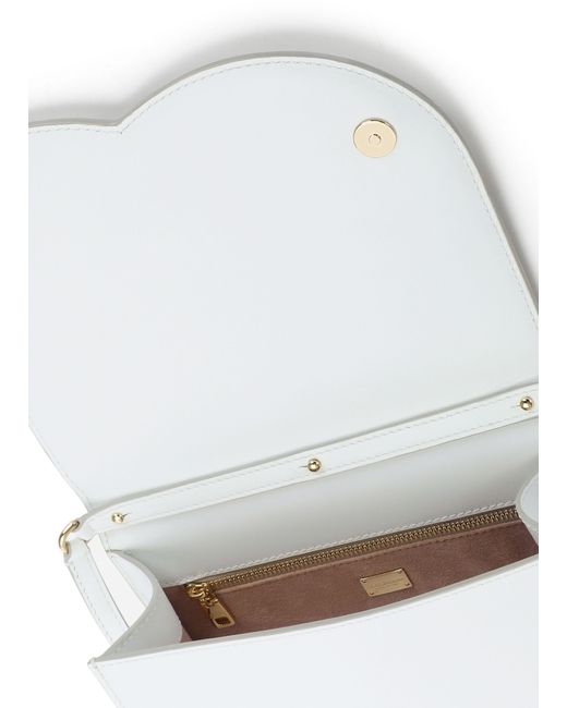 Dolce & Gabbana White Dg Logo Bag Crossbody Bag
