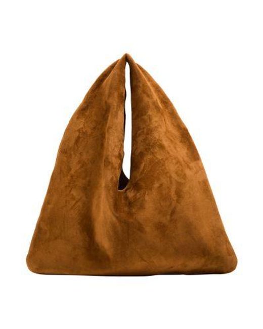 The Row Brown Bindle Small Shoulder Bag