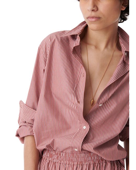 Vanessa Bruno Purple Helianne Shirt