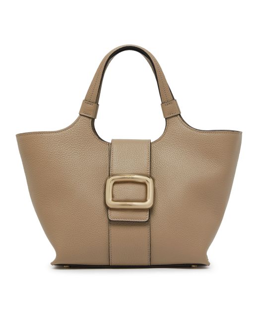 Roger Vivier Brown Grand Vivier Choc Mini Tote Bag