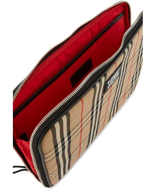 Burberry Laptop Sleeve in Natural for Men | Lyst