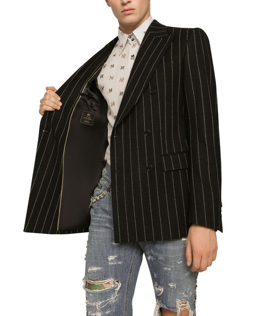 Jackets > blazers Dolce & Gabbana pour homme en coloris Black
