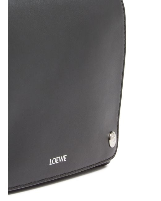Loewe Messenger Bag Xs Pebble Aus Glattem Kalbsleder in Black für Herren