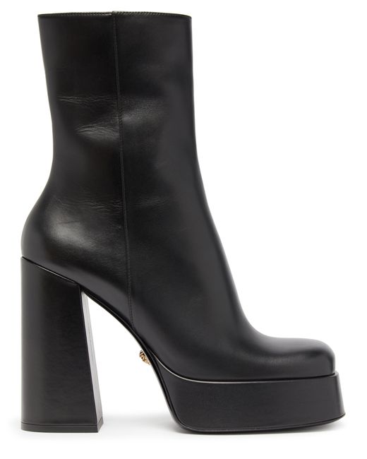 Versace Black Platform Boots