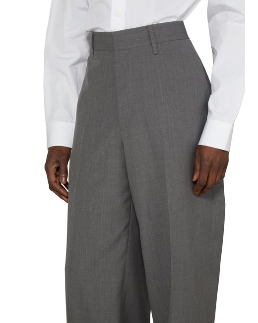 Givenchy Extra weite Hosen aus Wolle in Gray für Herren