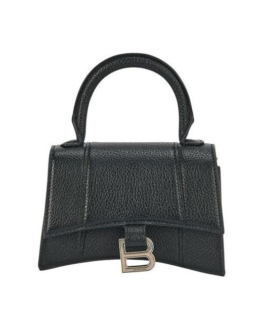 Balenciaga Black Hourglass Mini Bag