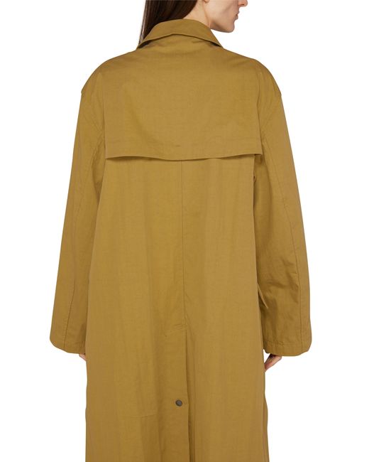 Lemaire Yellow Asymmetrical Raincoat