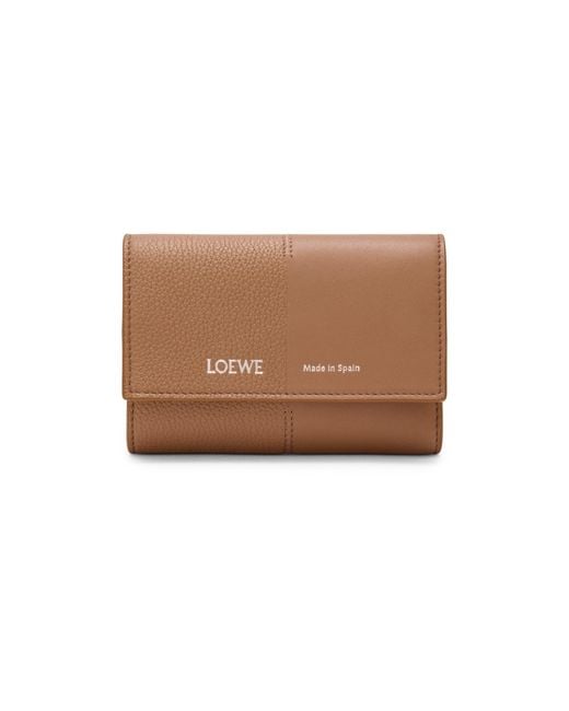 Loewe Brown Small Vertical Wallet