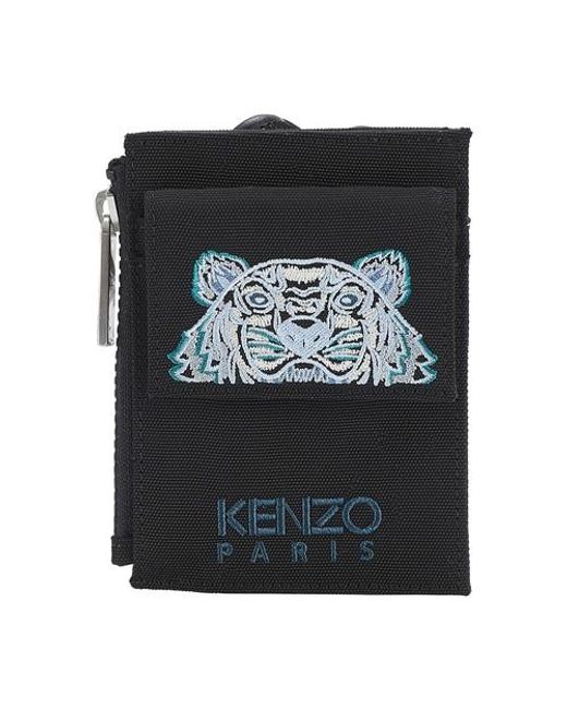 KENZO Portable Card Holder in Green for Men Lyst