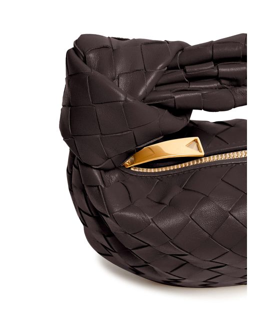 Bottega Veneta Black Jodie Mini Bag