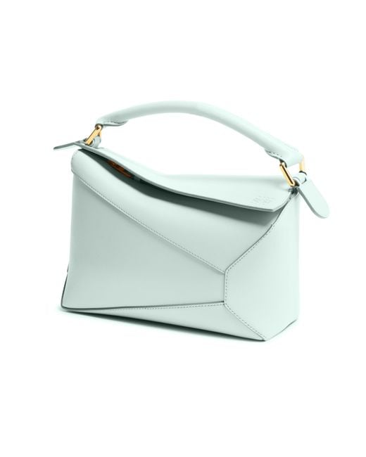 Loewe Blue Small Puzzle Edge Bag