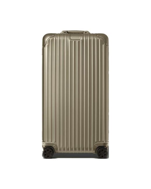 Rimowa Green Original Trunk Plus Luggage for men