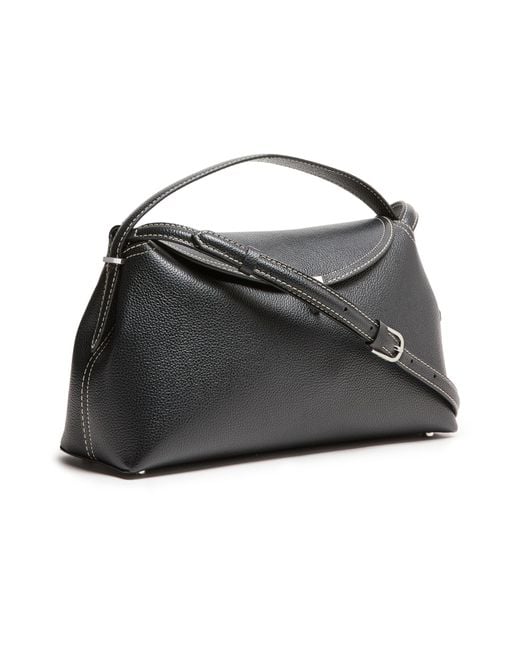 Totême  Black Schultertasche Aus Leder T-Lock