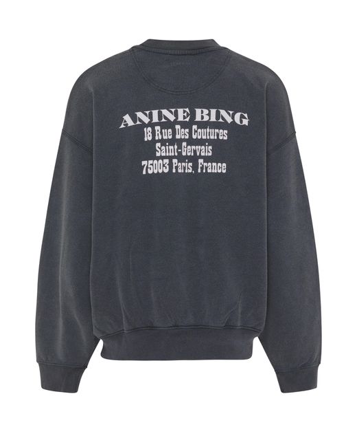 Anine Bing Gray Sweatshirt Jaci