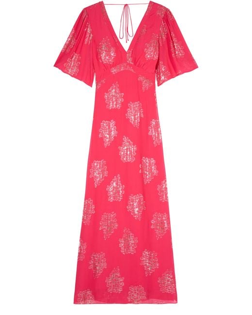 Ba&sh Pink Alby Dress