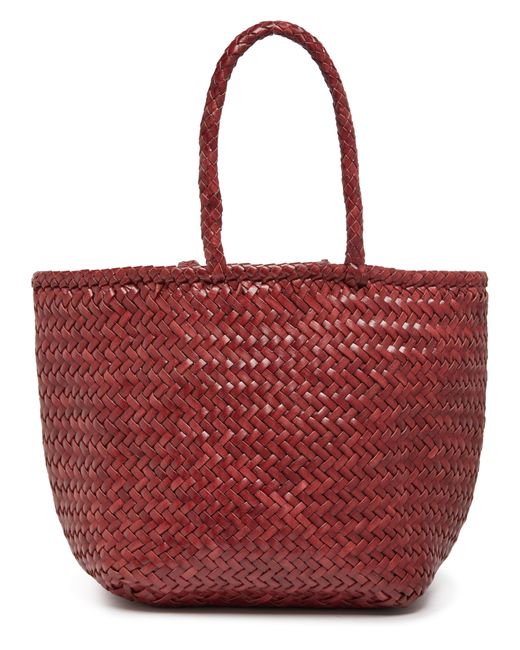 Dragon Diffusion Red Grace Small Basket Bag