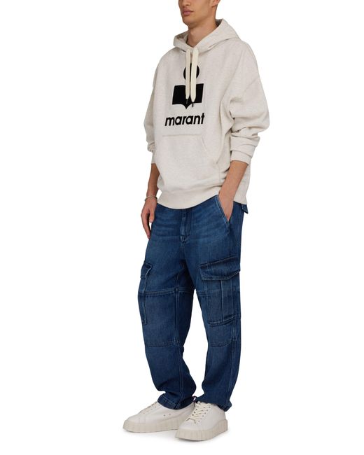 Sweatshirt à capuche Miley Isabel Marant pour homme en coloris Gray