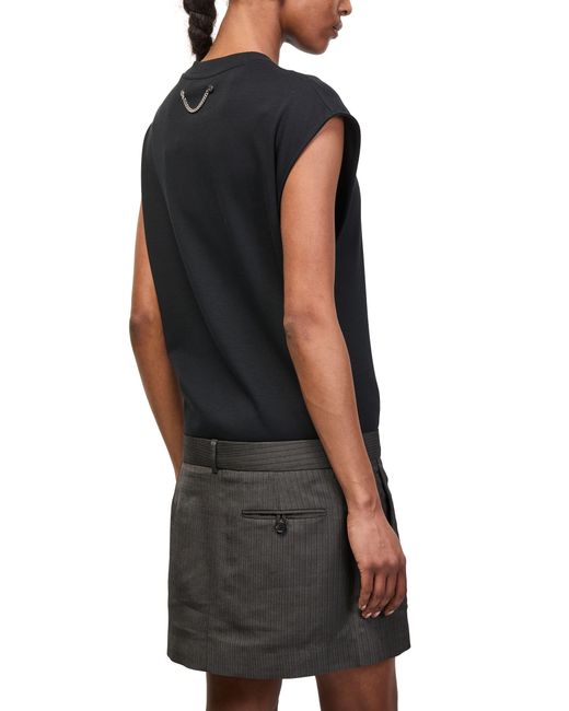 Mini Robe Acne en coloris Black