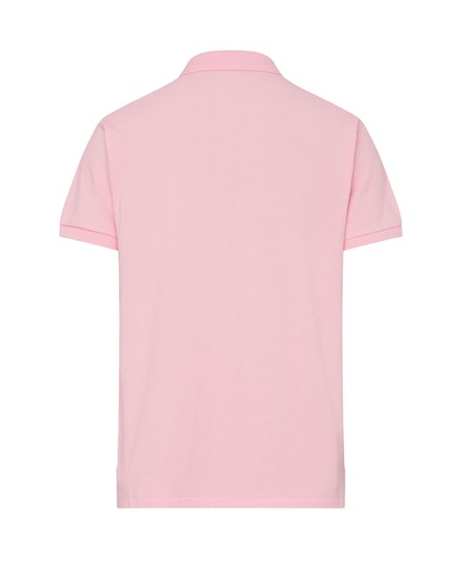 Polo Ralph Lauren Poloshirt mit körperbetontm Schnitt aus Piqué in Pink für Herren