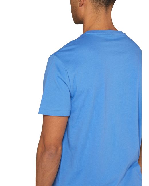Polo Ralph Lauren Blue Short-Sleeved T-Shirt Logo for men