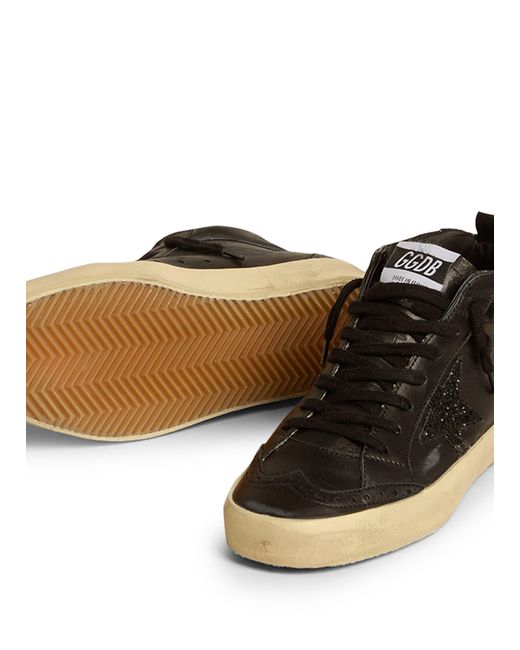 Golden Goose Mid Star Sneakers in Schwarz Lyst DE