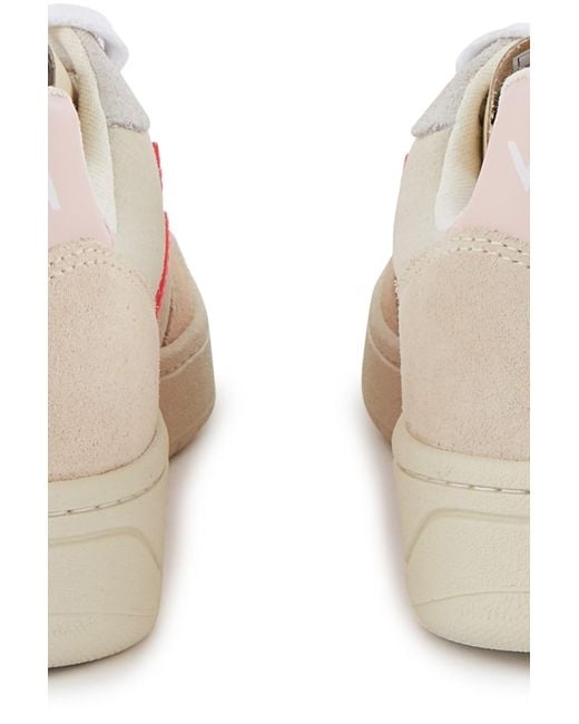 Veja Synthetik 'V-10' Sneakers in Colour-Block-Optik in Pink - Sparen Sie  38% - Lyst