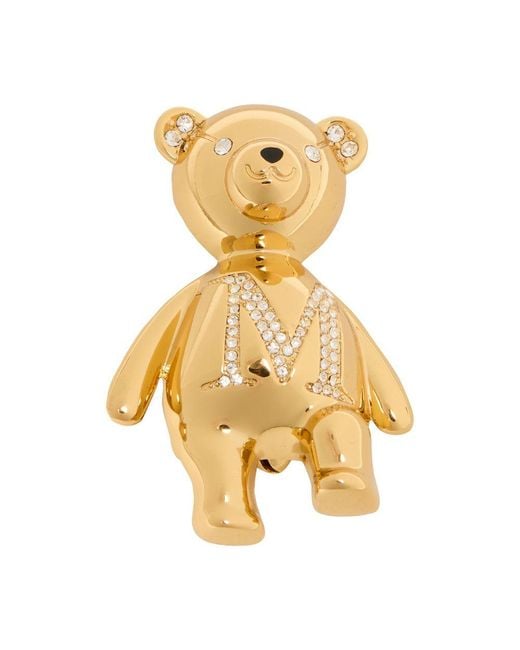 Max Mara Metallic Shiny Brooch