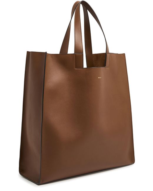 Bally Brown Easy Tote Bag