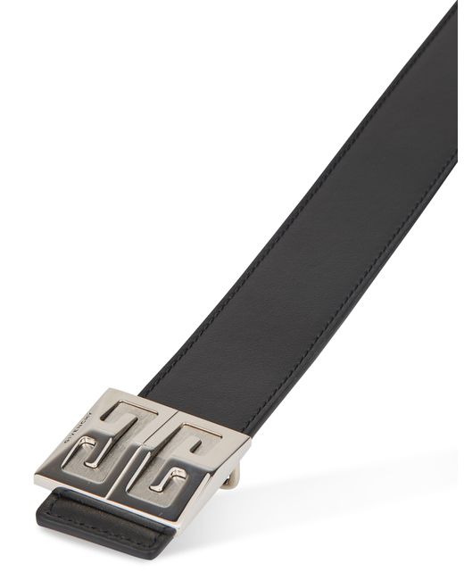 Givenchy Black 4G Reversible Belt for men
