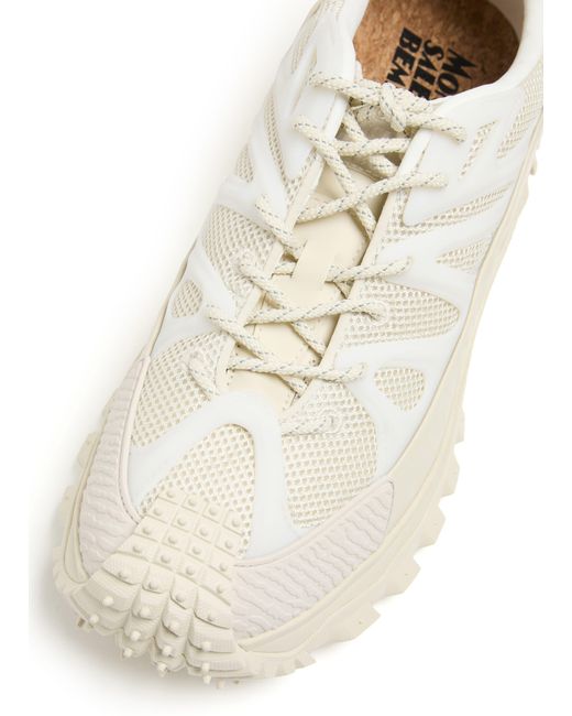 Moncler Trailgrip Amoeba Low Top Sneakers in White for Men