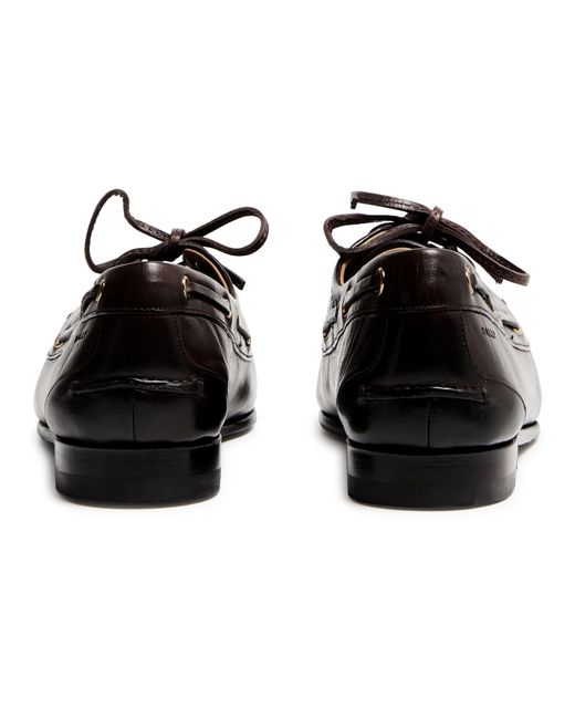 Bally Black Loafer Plume