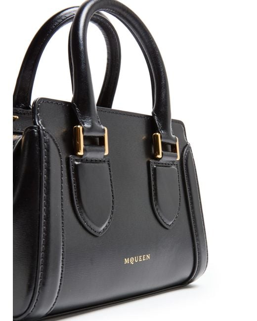 Alexander McQueen Black Birdee Mini Handbag