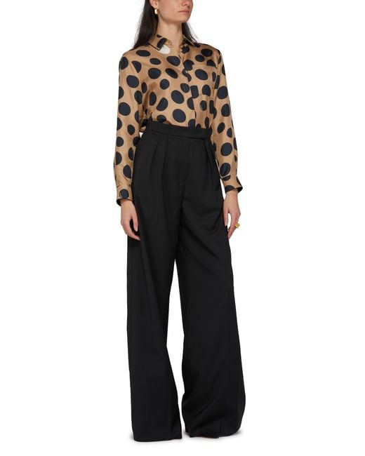 Max Mara Natural Etna Printed Shirt