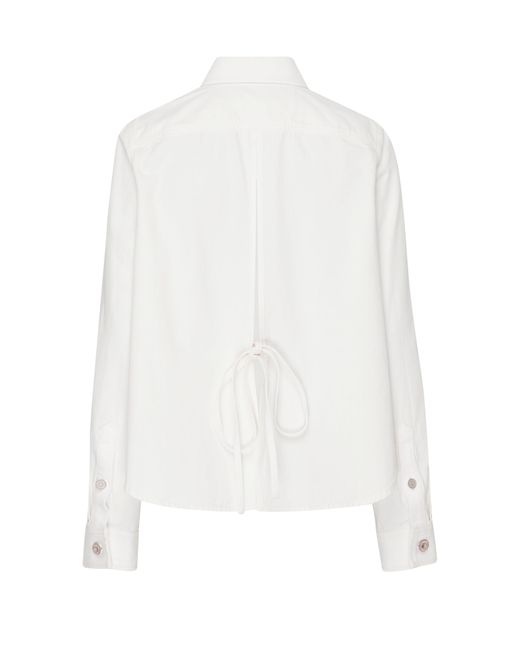 Loewe White Trapeze Shirt