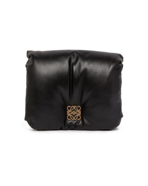 Loewe Black Goya Puffer Quilted Bag