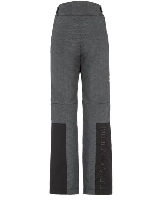 Fendi Gray Ski Trousers