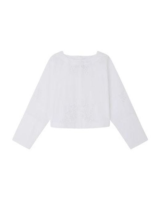 Soeur White Hansel Blouse