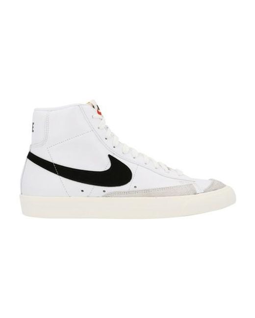 Nike - BLAZER MID '77 VNTG 'WHITE/BLACK' - VegNonVeg