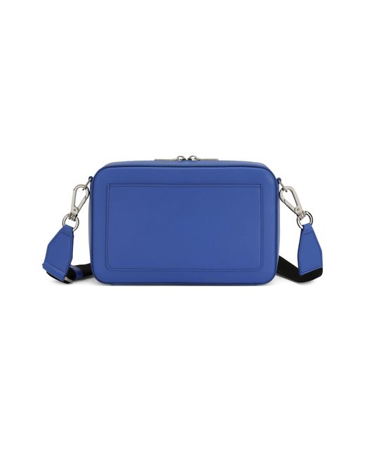 Dolce & Gabbana Blue Calfskin Crossbody Bag for men