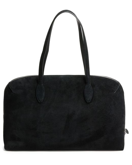 Sac Cabas En Daim Totême  en coloris Black