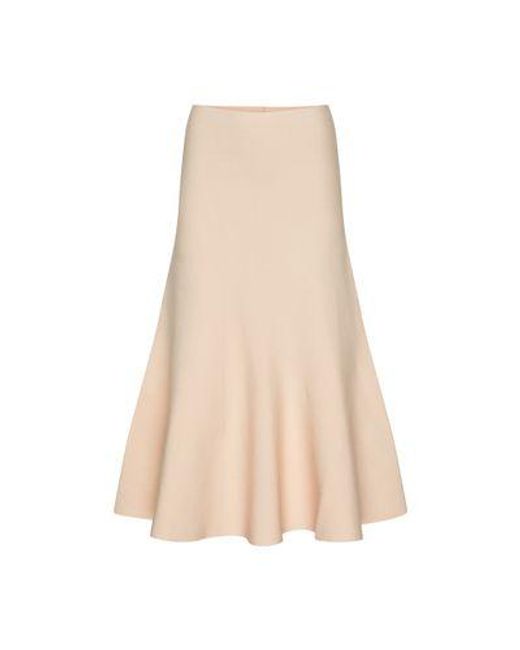 Victoria Beckham Natural Fit & Flare Skirt