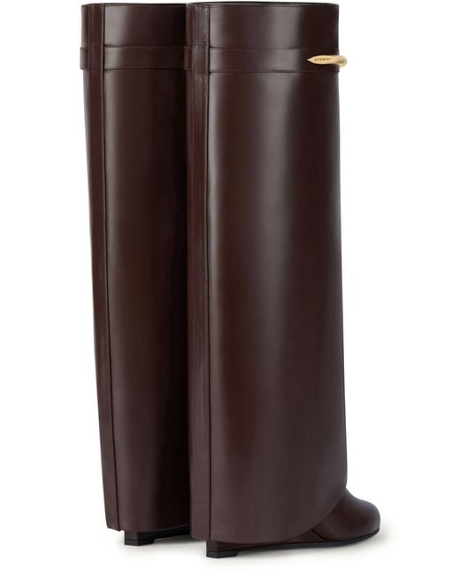 Givenchy Brown Shark Boots