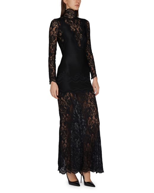 Rabanne Black Langes Kleid