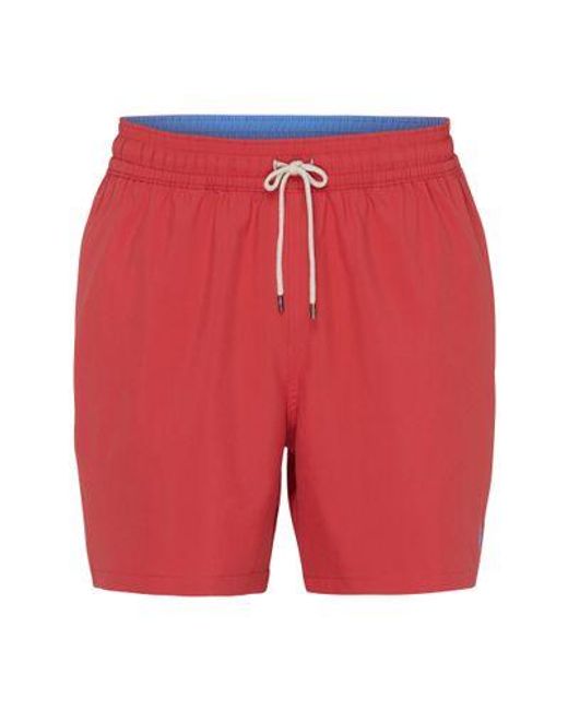 Polo Ralph Lauren Red Swim Shorts for men