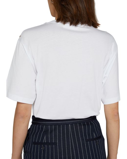 Sportmax White Eremi Short-sleeved T-shirt
