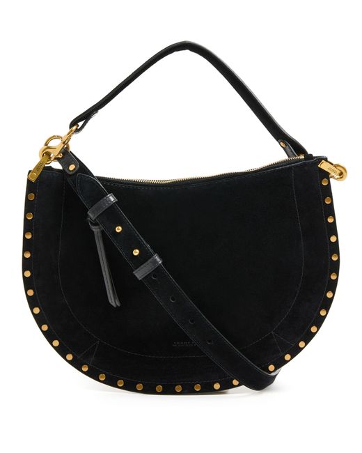 Isabel Marant Black Oskan Soft Zipped Bag